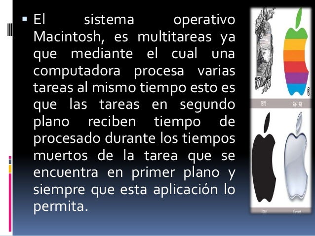 funcionamiento del sistema operativo mac os